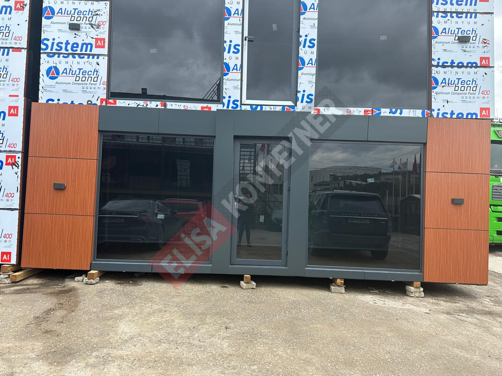 ÖZEL KOMPOZİTLİ TEK ODA WC MUTFAKLI OFİS YAPI görseli 19