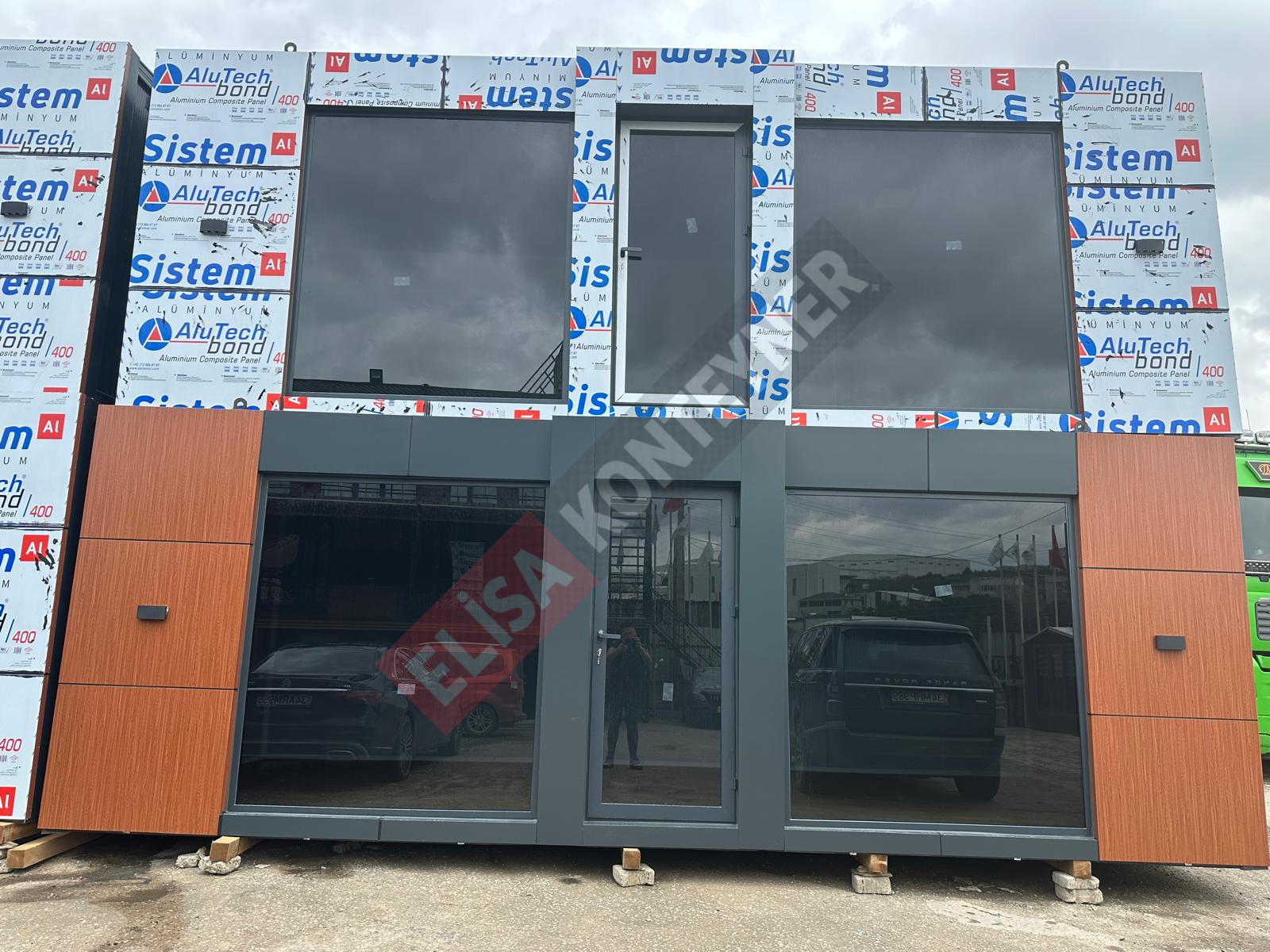 ÖZEL KOMPOZİTLİ TEK ODA WC MUTFAKLI OFİS YAPI görseli 13